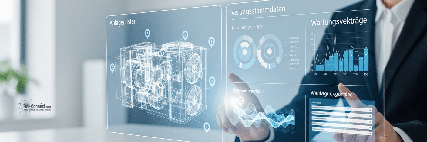 Anlagenlisten und Vertragsstammdaten im Wartungsvertragsmanagement mit strukturierter Datenverwaltung